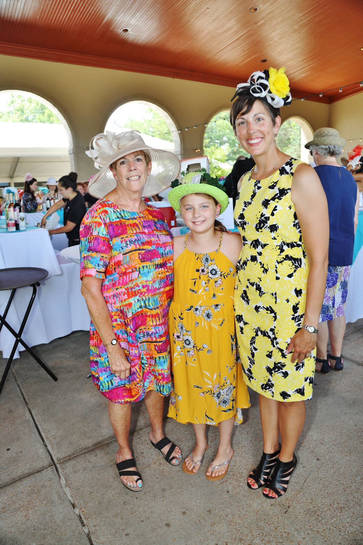 Suzanne Weber, Julia and Jill Egelhoff
